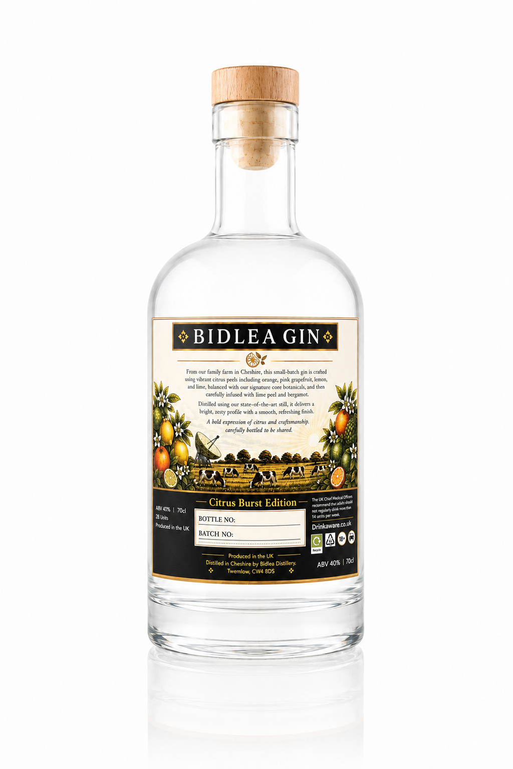 Bidlea Gin - Citrus Burst
